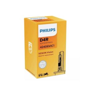 Philips D4R Xenon Vision 42V 35W P32d-6 Car Headlight Xenon Bulb 42406VIC1